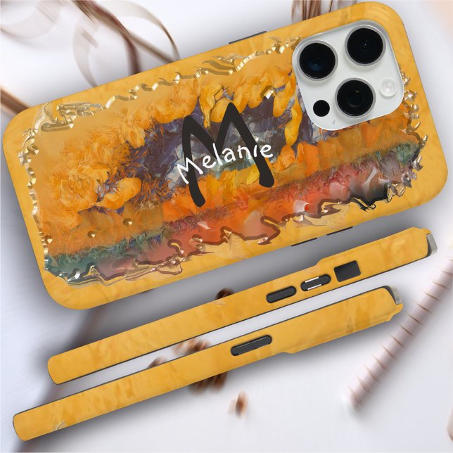 Coques Case-Mate iPhone Coucher de soleil Abstrait 0612 (Créateur téléchargé)