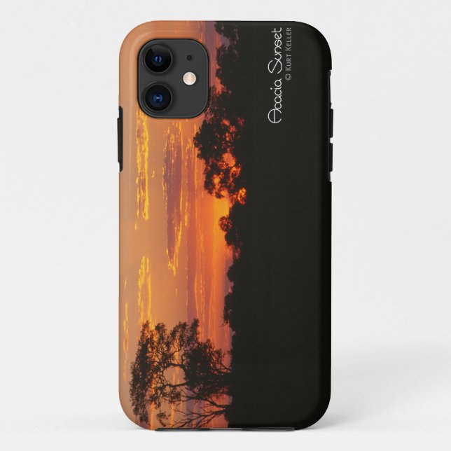 Coques Case-Mate iPhone Coucher de soleil Acacia (Dos)