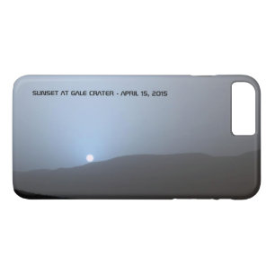 Coque iPhone 8 Plus/7 Plus Coucher de soleil bleu martien