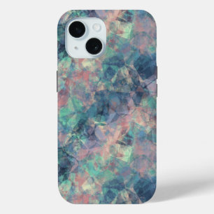 Coque Case-Mate iPhone Coucher de soleil dégraissé Texture bleue