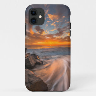Coques Pour iPhone Coucher de soleil depuis la plage de Tamarach