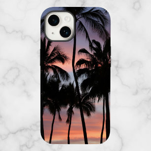 Coque Case-Mate iPhone Coucher de soleil des palmiers tropicaux