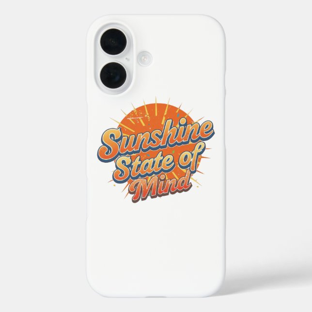 Coques Case-Mate iPhone Coucher de soleil d'été dans le style funky des an (Verso)