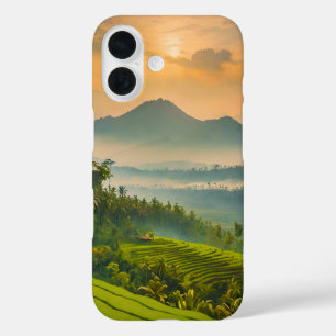 Coque Pour iPhone 16 Coucher de soleil indonésien
