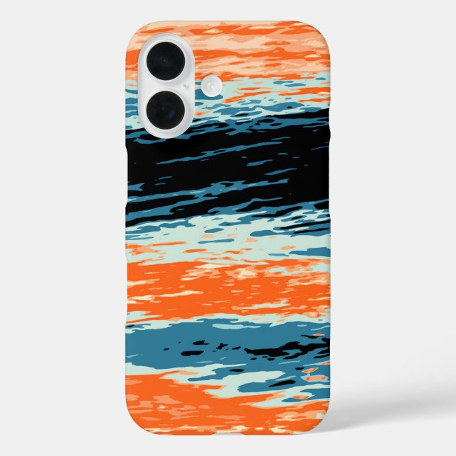 Coques Case-Mate iPhone Coucher de soleil/océan/vague/mer (Verso)