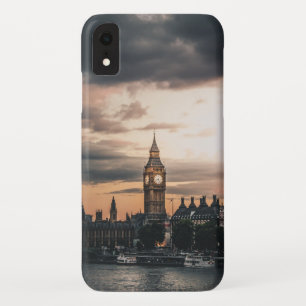 Case-Mate iPhone Case Coucher de soleil orageux sur Big Ben à Londres