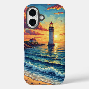 Coque Pour iPhone 16 Coucher de soleil spectaculaire