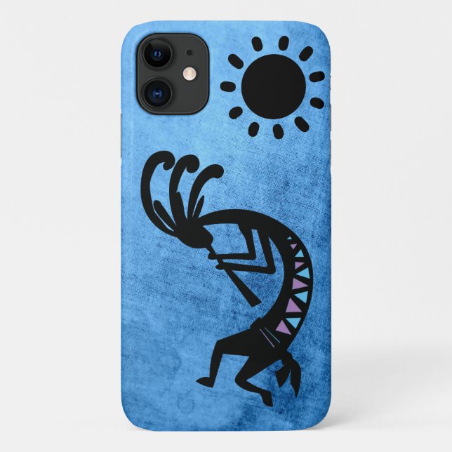 Coques Case-Mate iPhone Coucher de soleil Sud-Ouest Kokopelli (Dos)