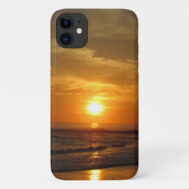 Coques Case-Mate iPhone coucher de soleil sur la plage (Dos)