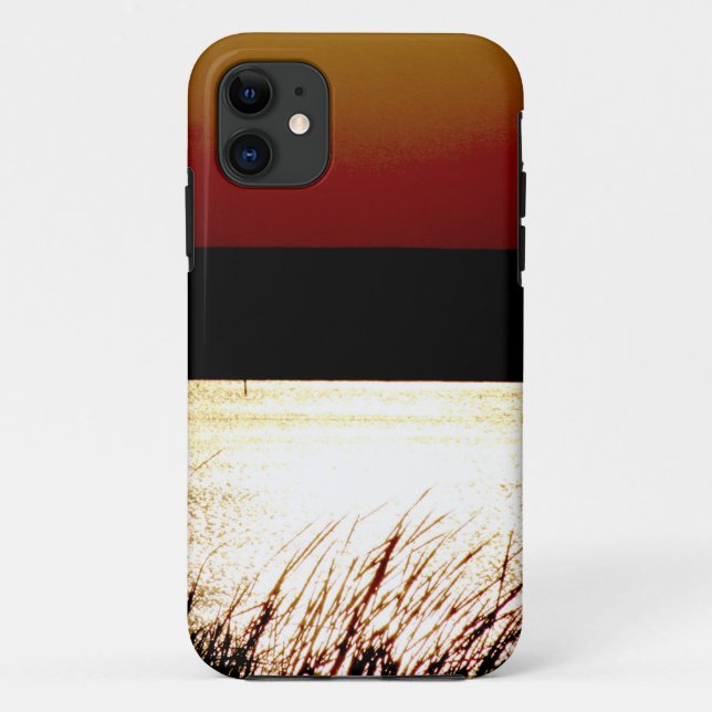 Coques Case-Mate iPhone Coucher de soleil sur le lac (Dos)