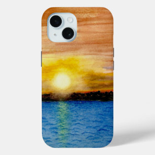 Coque Case-Mate iPhone Coucher de soleil sur l'eau