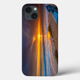 iPhone 13 Case Coucher de soleil sur l'océan Pacifique