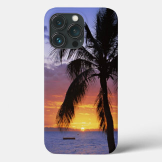 Case-Mate iPhone Case Coucher de soleil tropical avec Palm Tree Coque-Ma