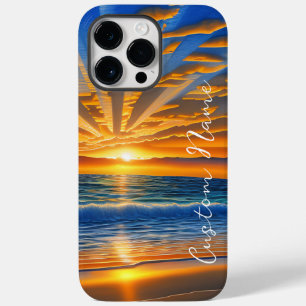 Coque Case-Mate iPhone Coucher de soleil tropical clair