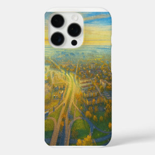 Coque iPhone 16 Pro Coucher du soleil de la ville