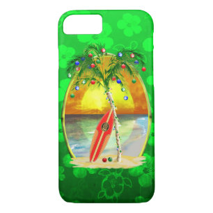Case-Mate iPhone Case Coucher du soleil de plage de Noël