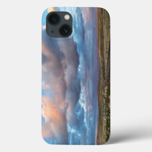 iPhone 13 Case Coucher du soleil sur Gravel Zumwalt Prairie Road