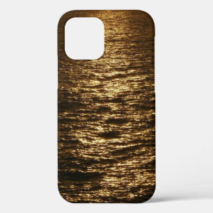 Coque iPhone 12 Coucher du soleil sur l'eau Photographie de l'océa