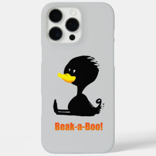 Coque iPhone 16 Pro Max Coucou! Canard de dessin animé mignon avec jeu de