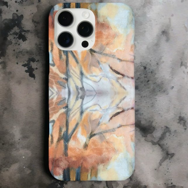 Coques Case-Mate iPhone Couleur abstraite crème gris orange beige marron (Créateur téléchargé)