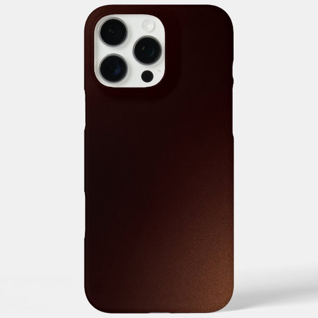 Coques Case-Mate iPhone Couleur brun dégradé (Verso)