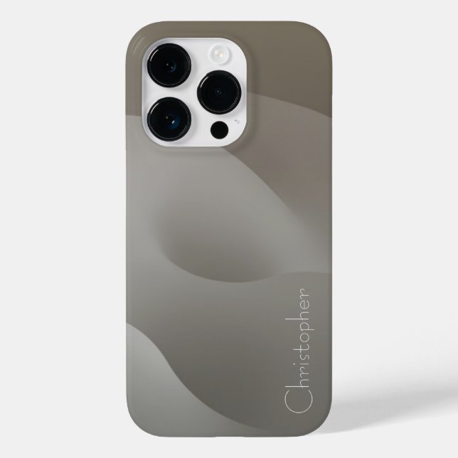 Coques Case-Mate iPhone Couleur de la nature du titane (Verso)