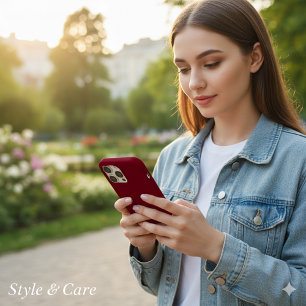 Coque Pour iPhone 16 Couleur de marron esthétique solide