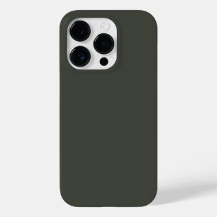 Coque Case-Mate iPhone Couleur de tendance - gris de forêt foncée