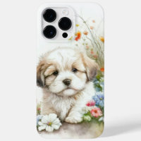 COULEUR D'EAU CUTE CHIH TZU PUPPY CHIEN
