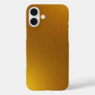 Coque Pour iPhone 16 Plus Couleur dorée dégradante