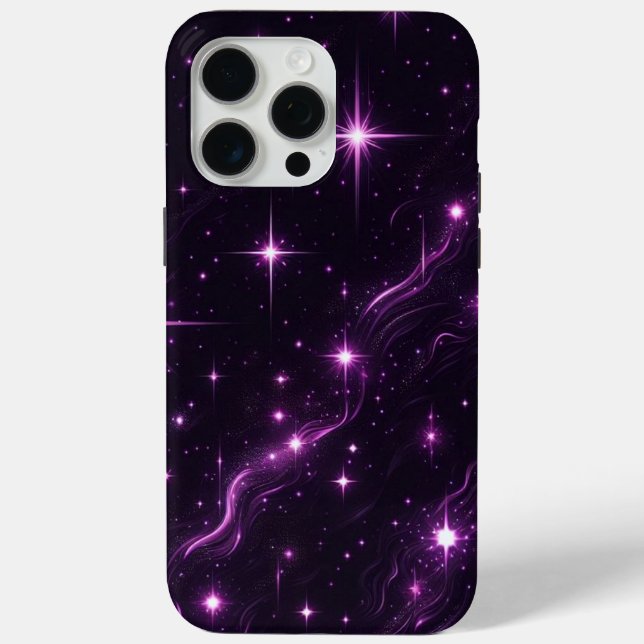 Coques Case-Mate iPhone Couleur du crépuscule cosmique (Verso)