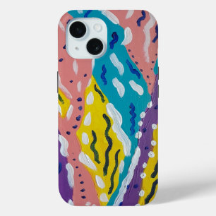 Coque Case-Mate iPhone Couleur et flux peinture Abstraite