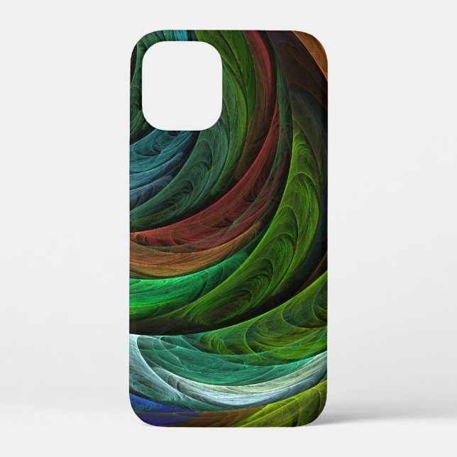 Coques Case-Mate iPhone Couleur Gloire Moderne Art Abstrait Motif Élégant (Verso)