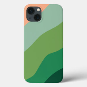 Case-Mate iPhone Case Couleur Melon Formes Personnalisées Vertes