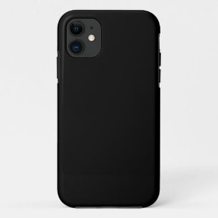 Case-Mate iPhone Case Couleur noire unie