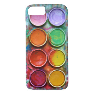 Coque iPhone 7 Couleur Pallete de boîte de peintures