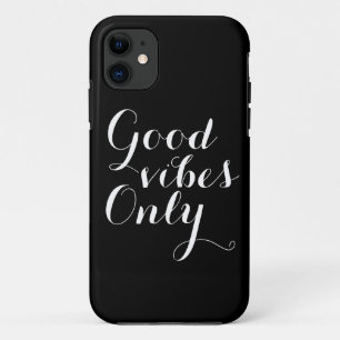 Coque Case-Mate Pour iPhone Couleur personnalisable Good Vibes seulement de