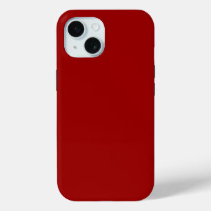 Coque Case-Mate iPhone Couleur solide rouge Crimson