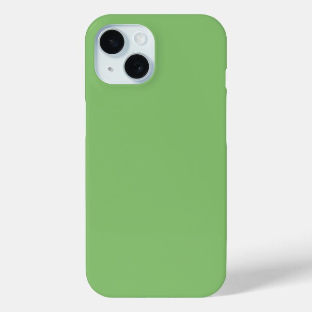 Coques Case-Mate iPhone Couleur solide verte à la noix de pistache (Verso)
