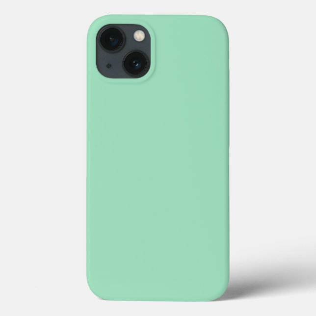 Coques Case-Mate iPhone Couleur solide verte marine (Verso)