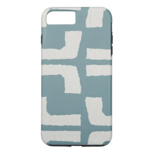 Coques Pour iPhone Couleur Tribale Africaine Couleur Bleu Bleu Look