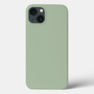 Case-Mate iPhone Case Couleur uni minimaliste verte Sage