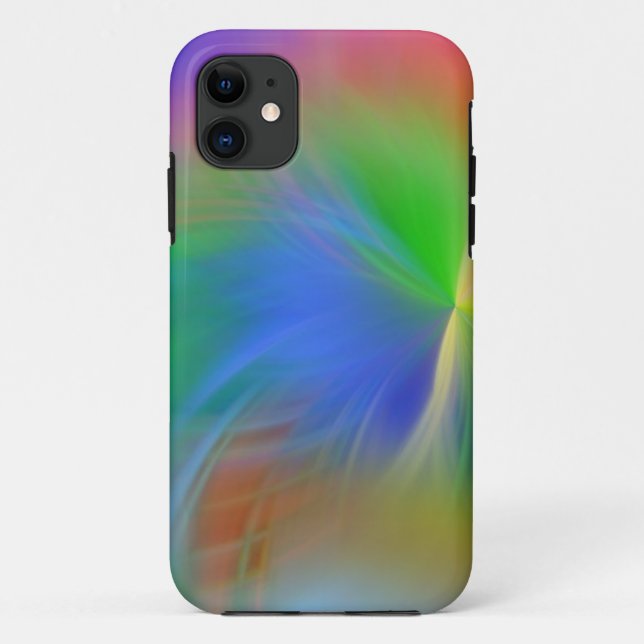 Coques Case-Mate iPhone couleurs arc-en-ciel doux (Dos)