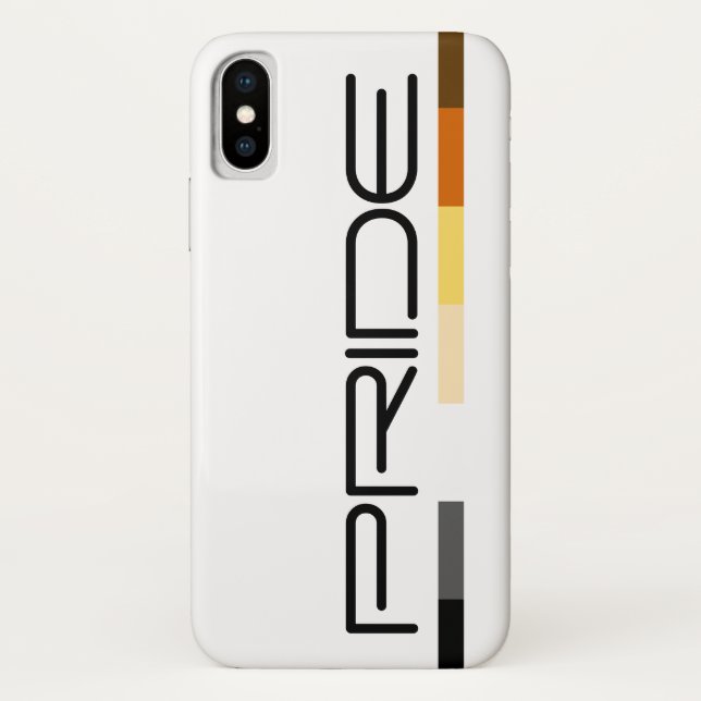 Coques Case-Mate iPhone Couleurs Bear Pride Drapeau Bear Pride (Dos)