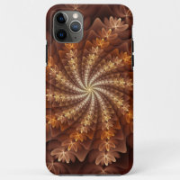 Couleurs chaudes, Trippy Moderne Motif d'art fract
