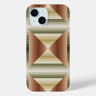 Coque Case-Mate iPhone Couleurs D'Art Motif Brown, Vert Et Tan