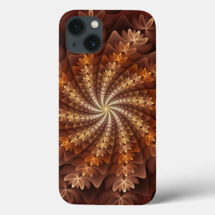 Case-Mate iPhone Case Couleurs D'Automne Chaudes, Art Fractal Abstrait M