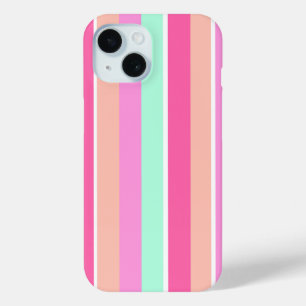 Coque Case-Mate iPhone Couleurs de bonbons rayures