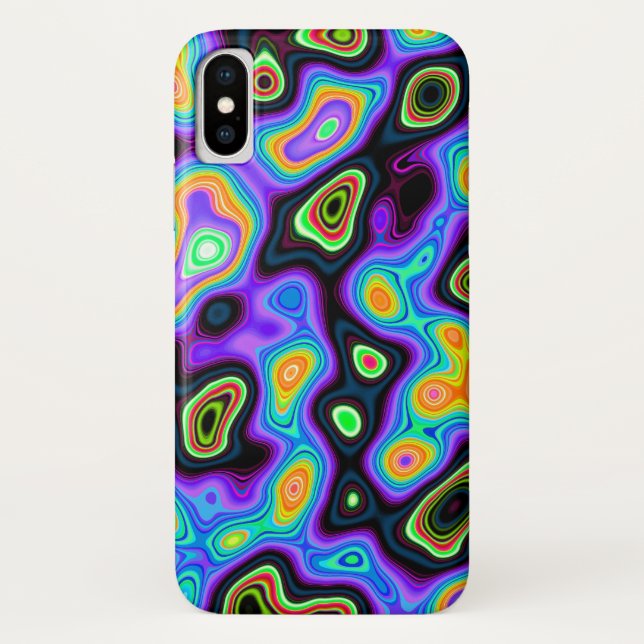 Coques Case-Mate iPhone Couleurs de fonte (Dos)