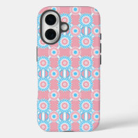 Couleurs de la fierté trans / miroir rose fleur mo